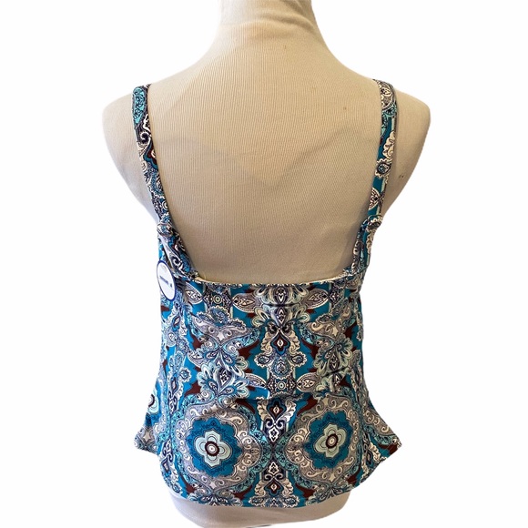 New Swimsuits for all blue tankini size 10 - Picture 2 of 6